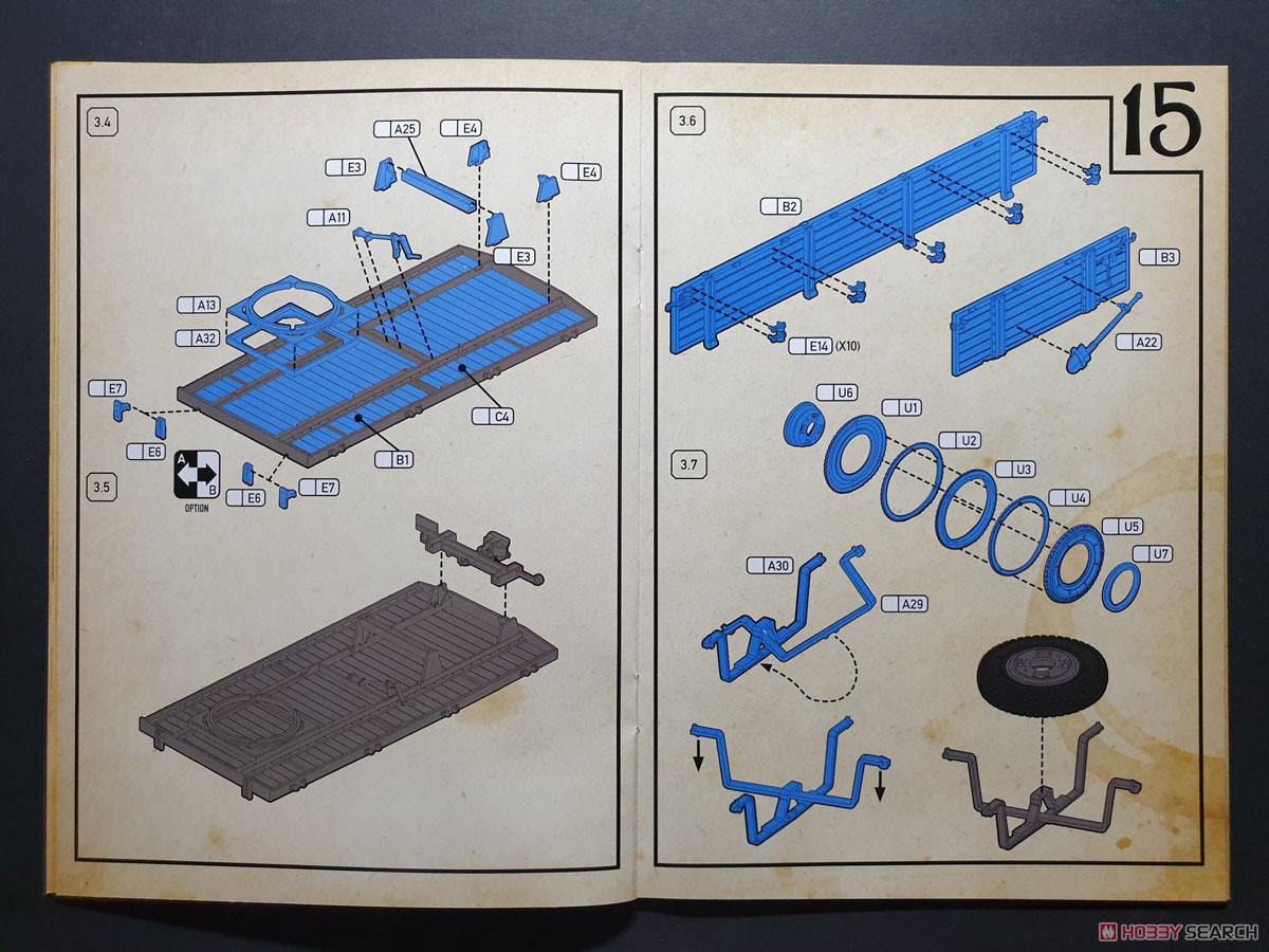 Einheitsanhanger 5t (German Uniform 5t Trailer WW2) (Plastic model) Assembly guide8