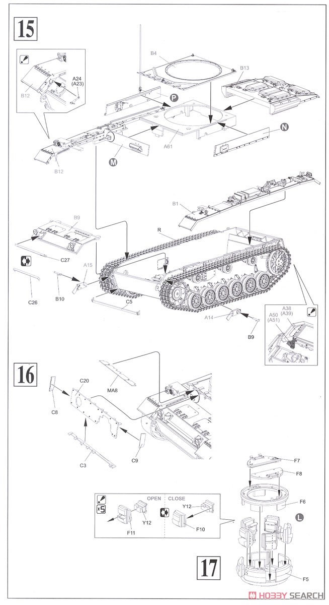 WW.II ドイツ軍 III号戦車L型 第502重戦車大隊 レニングラード 1942/43 NEOスマートキット (プラモデル) 設計図5