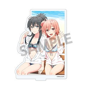 My Teen Romantic Comedy Snafu Series Acrylic Figure Yukino & Yui Swimwear Too! Ver. (Anime Toy)