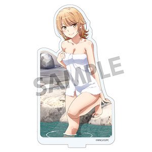 My Teen Romantic Comedy Snafu Series Acrylic Figure Iroha Isshiki Hot Spring Too! Ver. (Anime Toy)