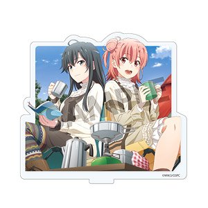 My Teen Romantic Comedy Snafu Series Acrylic Figure Yukino & Yui Camp Fin Ver. (Anime Toy)