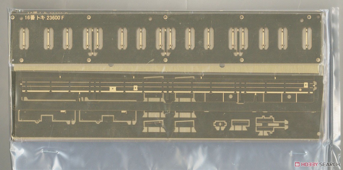 16番(HO) 国鉄 トキ23600形 無蓋車 組立キット (組み立てキット) (鉄道模型) 中身2
