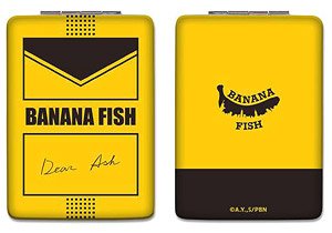 Banana Fish PU Compact Miror 01 Dear Ash (Black Title Ver.) (Anime Toy)