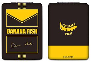 Banana Fish PU Compact Miror 02 Dear Ash (Yellow Title Ver.) (Anime Toy)