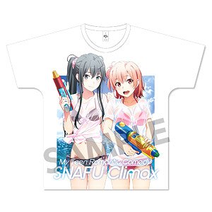 やはり俺の青春ラブコメはまちがっている。シリーズ フルグラフィックTシャツ 雪乃＆結衣 水着2019 完ver. Mサイズ (キャラクターグッズ)