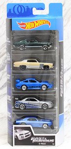 Hot Wheels The Fast and the Furious 5 car pack (Toy)