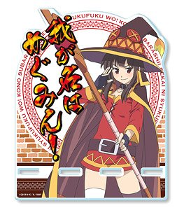 [KonoSuba: God`s Blessing on this Wonderful World! Legend of Crimson] Acrylic Smartphone Stand Design 02 (Megumin) (Anime Toy)