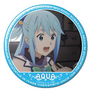 [KonoSuba: God`s Blessing on this Wonderful World! Legend of Crimson] Can Badge Design 02 (Aqua/A) (Anime Toy)