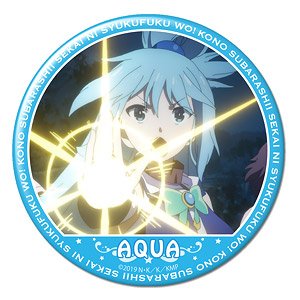 [KonoSuba: God`s Blessing on this Wonderful World! Legend of Crimson] Can Badge Design 05 (Aqua/D) (Anime Toy)