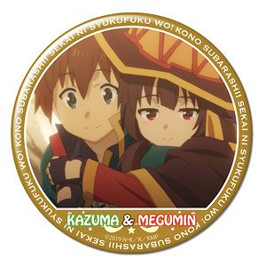 [KonoSuba: God`s Blessing on this Wonderful World! Legend of Crimson] Can Badge Design 21 (Kazuma & Megumin) (Anime Toy)