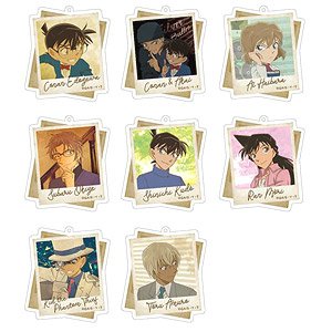 Detective Conan Acrylic Key Ring Collection Night and Day (Set of 8) (Anime Toy)
