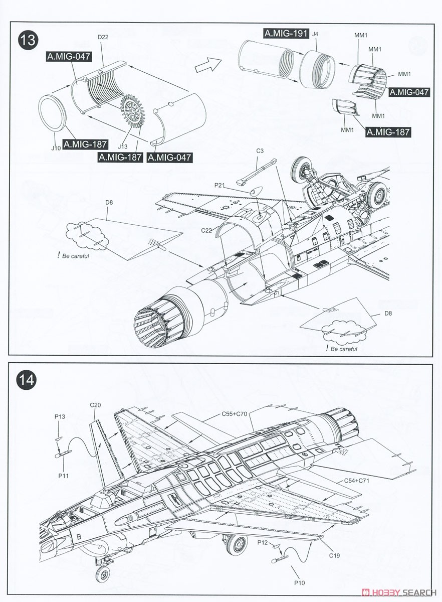 F-16I `Sufa` w/IDF Weapons (Plastic model) Assembly guide7