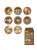 名探偵コナン キャラバッジコレクション ビンテージポップ カーグラフィック (8個セット) (キャラクターグッズ) 商品画像1