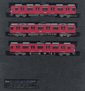 Kintetsu Series 2680 Style (Sayonara Fish Train) Three Car Formation Set (w/Motor) (3-Car Set) (Pre-colored Completed) (Model Train)
