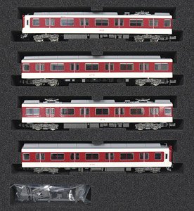 Kintetsu Series 2610 (Concatenation Cooler Cover Air Conditioned Car, Cross Pantograph, 2625 Formation) Four Car Formation Set (w/Motor) (4-Car Set) (Pre-colored Completed) (Model Train)