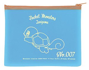 Pokemon Sherbet Cross Series Flat Pouch (D Squirtle) (Anime Toy)