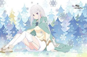 [Re:Zero -Starting Life in Another World-] Towelblanket (Emilia & Pack) (Anime Toy)