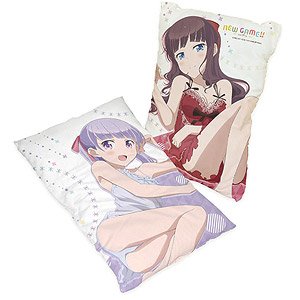 [New Game!!] Pillow Cover (Aoba Suzukaze & Hifumi Takimoto) (Anime Toy)