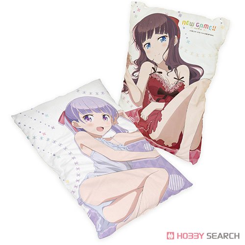 [New Game!!] Pillow Cover (Aoba Suzukaze & Hifumi Takimoto) (Anime Toy) Other picture1
