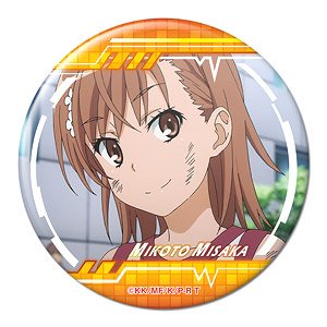 [A Certain Scientific Railgun T] Can Badge Design 03 (Mikoto Misaka/C) (Anime Toy)