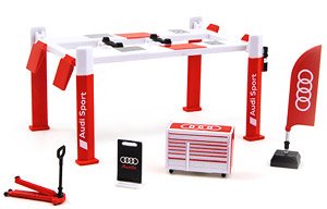 Garage tools set Audi Sport (ミニカー)