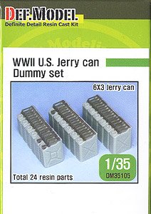 WWII U.S. Jarry Can Dummy Set (Plastic model)