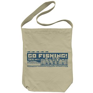 Diary of Our Days at the Breakwater Breakwater Club Go Fishing! Shoulder Tote Sand Khaki (Anime Toy)