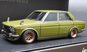 Datsun Bluebird SSS (P510) Green (Diecast Car)