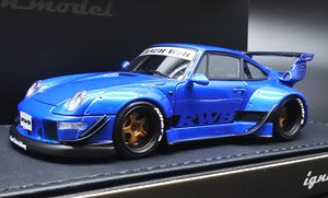 RWB 993 Blue Metallic (ミニカー)