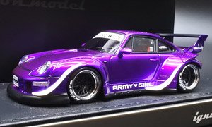 RWB 993 Purple Metallic (ミニカー)