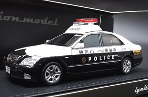 Toyota Crown (GRS180) 神奈川県警 自動車警ら隊 001号 (ミニカー)