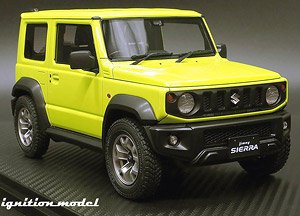 SUZUKI Jimny SIERRA JC (JB74W) Kinetic Yellow ※Normal (ミニカー)