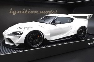 Pandem Supra (A90) Pearl White (Diecast Car)