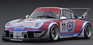 RWB 993 Silver / Red (Diecast Car)