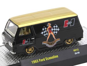 1963 Ford Econoline - `HURST` - Gloss Black (ミニカー)
