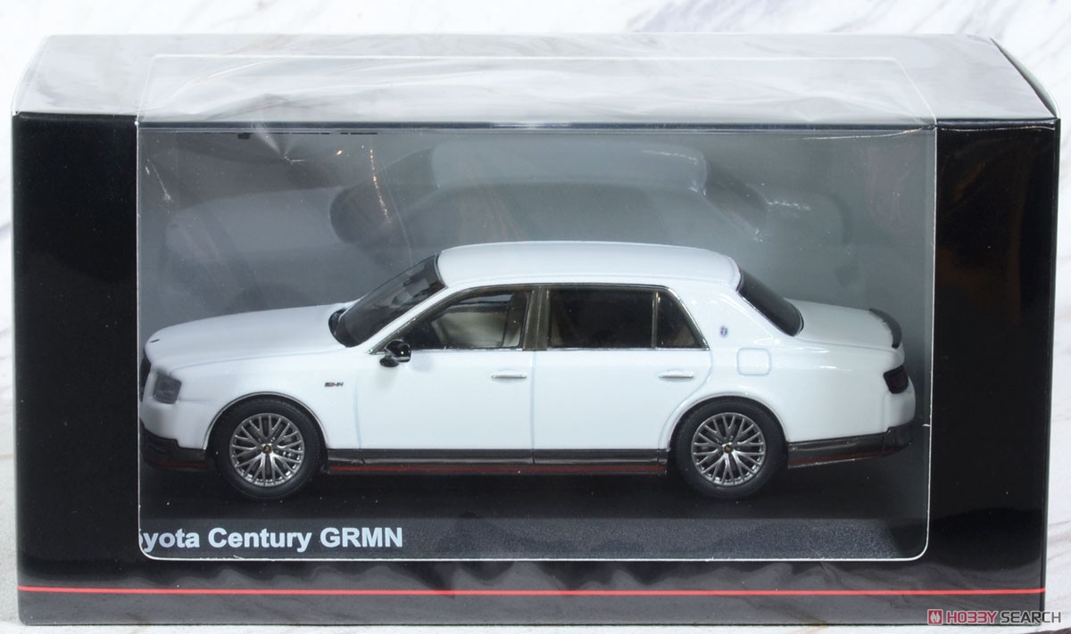 トヨタ センチュリー GRMN (ホワイトパール) (ミニカー) パッケージ1
