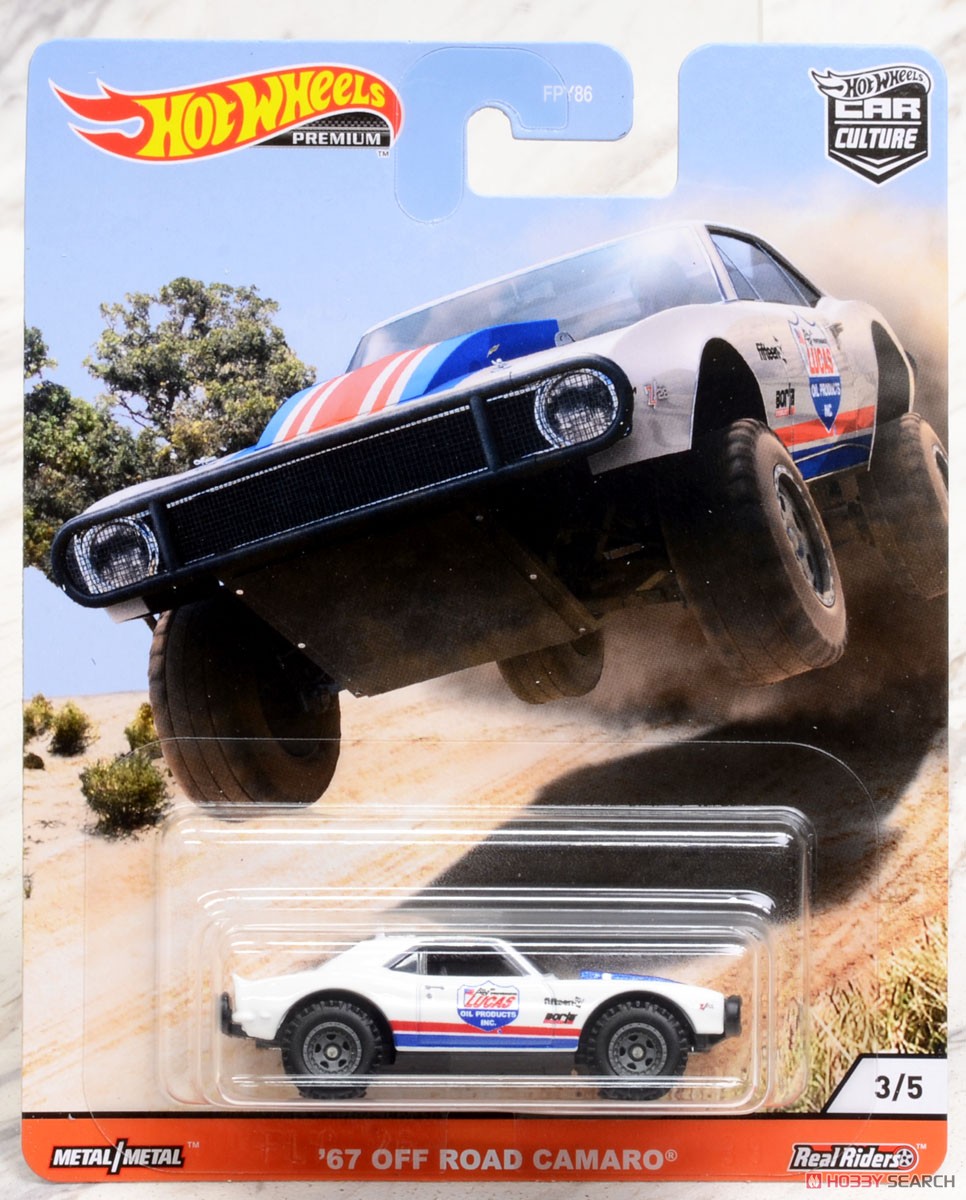 Hot Wheels Car Culture Assort -All Terrain `67 Off Road Camaro (Toy) Package1