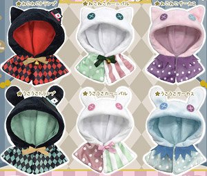 Big Cat`s & Rabbit`s Cape Carnival (Set of 6) (Anime Toy)