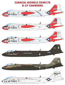 B-57 Camberra Decal Set (Decal)