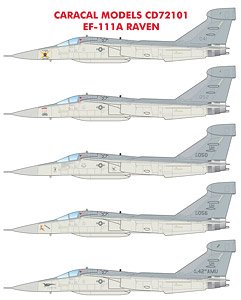 EF-111A Raven Decal Set (Decal)
