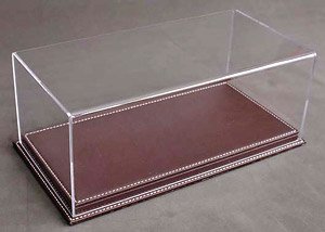 Mulhouse Leather Base (Thick / Dark Brown) & Acrylic Case (Case, Cover)