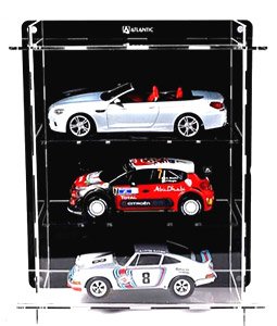 組立式 マルチ ケース 1/18スケール 3cars (3棚) (ケース・カバー)