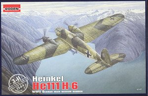 独 ハインケル He111H-6 双発爆撃機 (プラモデル)