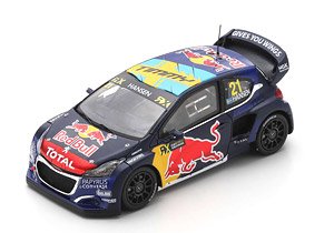 Peugeot 208 WRX No.21 Winner Race 2 World RX of Spain 2019 2019 World RX Driver`s Champion (Diecast Car)