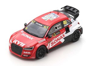 Audi Sport S1 WRX Quattro No.40 Race 3 World RX of Belgium 2019 Mattias Ekstrom (Diecast Car)