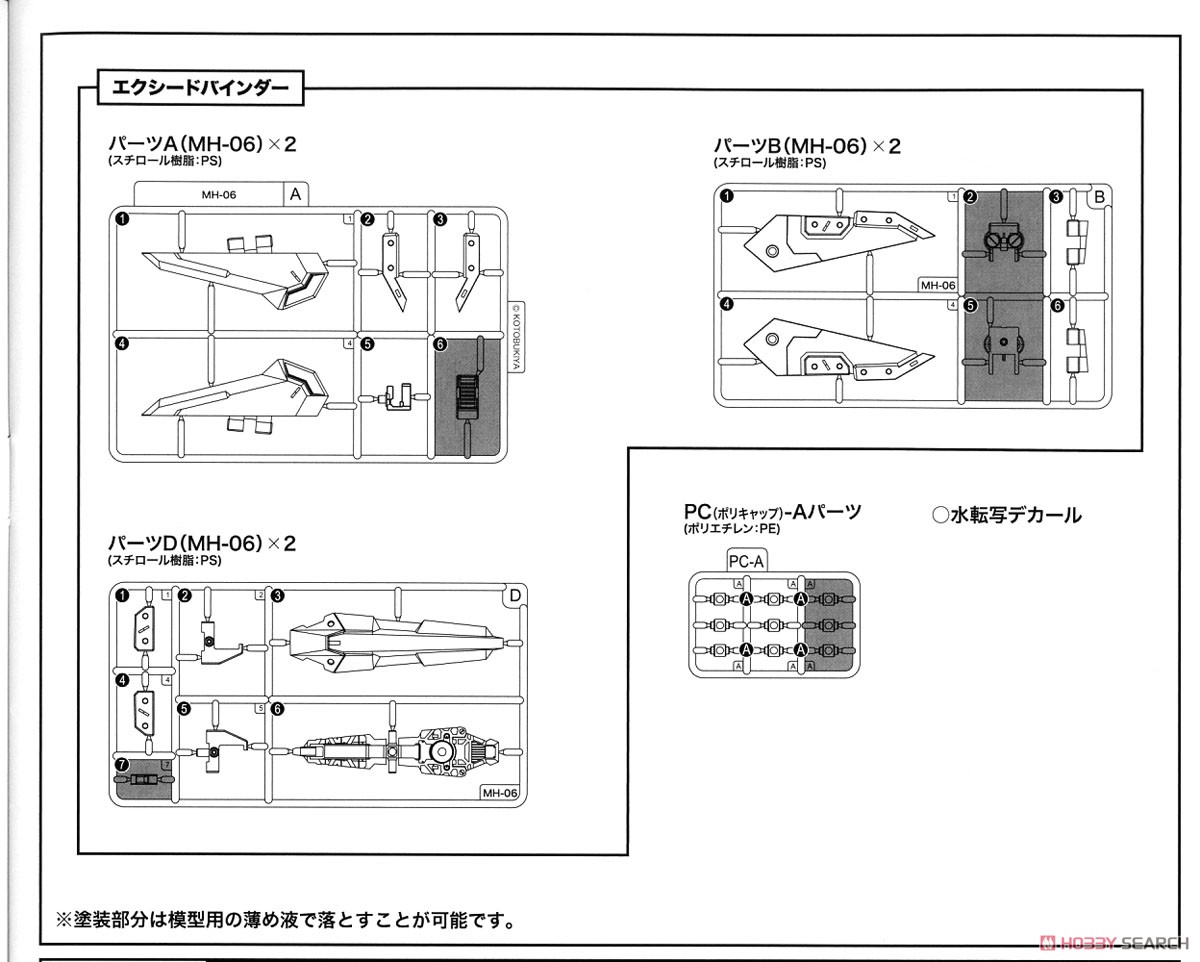 Bullet Knights Exorcist (Plastic model) Assembly guide18