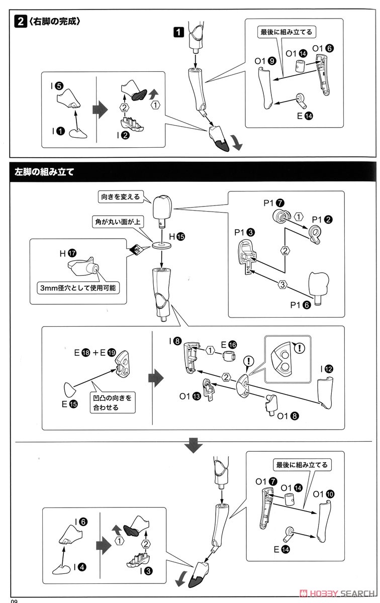 Bullet Knights Exorcist (Plastic model) Assembly guide4