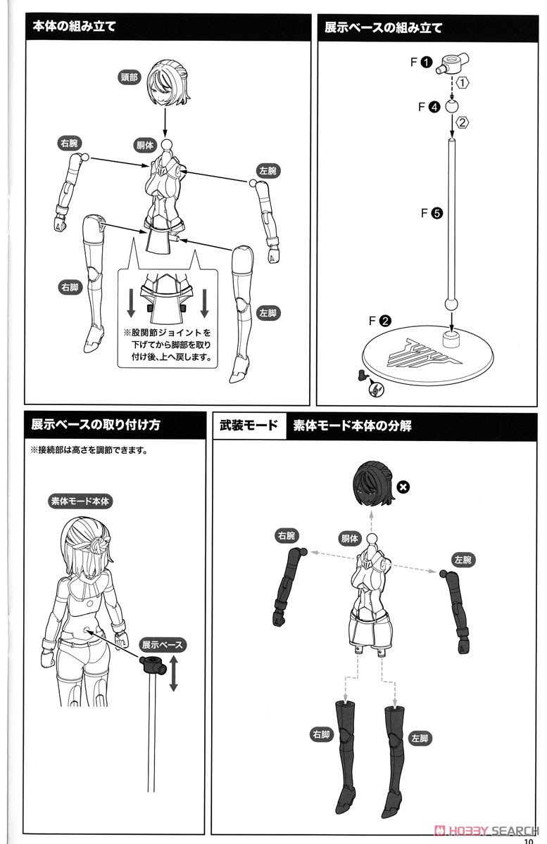 Bullet Knights Exorcist (Plastic model) Assembly guide5