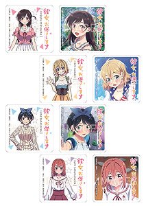 Rent-A-Girlfriend Acrylic Coaster (Set of 8) (Anime Toy)