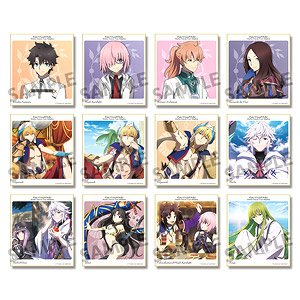 Fate/Grand Order - Absolute Demon Battlefront: Babylonia Trading Mini Colored Paper Vol.1 (Set of 12) (Anime Toy)